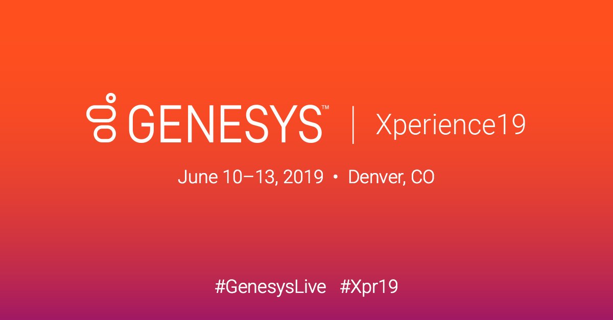 Nu Echo will be at Genesys Xperience in Denver